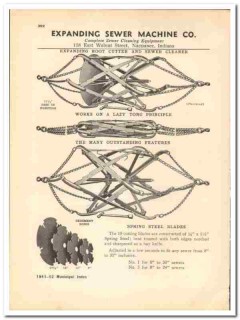 Expanding Sewer Machine Company 1941 vintage municipal catalog clean Expanding Sewer Machine Company 1941 vintage municipal catalog clean