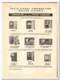 Eagle Signal Corp 1941 vintage municipal catalog traffic controllers