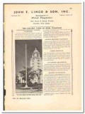 John E Lingo Son Inc 1941 vintage municipal catalog metal flagpoles John E Lingo Son Inc 1941 vintage municipal catalog metal flagpoles