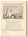 International Business Machines Corp 1941 vintage municipal catalog International Business Machines Corp 1941 vintage municipal catalog