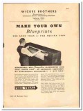 Wickes Brothers 1941 vintage municipal catalog Blueprinting Machines