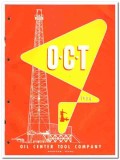 Oil Center Tool Company 1954 vintage catalog oilfield well head O-C-T
