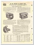 D W Onan Sons Inc 1954 vintage electrical catalog oilfield generating D W Onan Sons Inc 1954 vintage electrical catalog oilfield generating