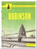 Robinson Orifice Fitting Company 1954 vintage oil gas catalog oilfield Robinson Orifice Fitting Company 1954 vintage oil gas catalog oilfield