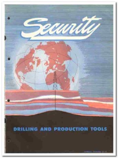 Dresser Operations Inc 1954 vintage oil catalog Security Engineering