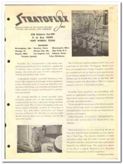 Stratoflex Inc 1954 vintage oil gas catalog oilfield flexible hose Stratoflex Inc 1954 vintage oil gas catalog oilfield flexible hose
