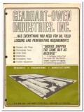 Gearhart-Owen Industries Inc 1970 vintage oil gas catalog oilfield Gearhart-Owen Industries Inc 1970 vintage oil gas catalog oilfield