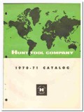 Hunt Tool Company 1970 vintage oil gas catalog oilfield equipment Hunt Tool Company 1970 vintage oil gas catalog oilfield equipment