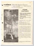 Pyramid Derrick Equipment Corp 1970 vintage oil gas catalog oilfield