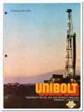 Thornhill-Craver Company 1970 vintage oil gas catalog oilfield Unibolt