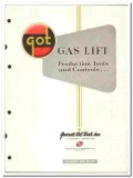 Garrett Oil Tools Inc 1955 vintage catalog oilfield gas lift valves