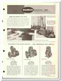 Hamer Valves Inc 1955 vintage oil gas catalog oilfield plug blind