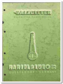 Haniel Lueg GmbH 1955 vintage oil catalog oilfield drilling equipment Haniel Lueg GmbH 1955 vintage oil catalog oilfield drilling equipment