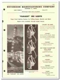 Hutchison Mfg Company 1955 vintage oil gas catalog oilfield rig lights