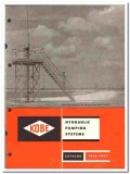 Kobe Inc 1955 vintage oil gas catalog oilfield hydraulic pumping Kobe Inc 1955 vintage oil gas catalog oilfield hydraulic pumping