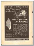 Dentists Supply Company NY 1938 vintage dental ad Trubyte overtone