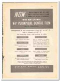 Eastman Kodak Company 1938 vintage dental ad Periapical Film