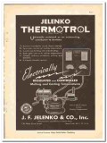 J F Jelenko Company 1938 vintage dental ad Thermotrol casting machine