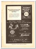 J F Jelenko Company 1938 vintage dental ad cemented crowns inlays
