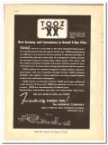 Minimax Company 1938 vintage dental ad x-ray film TOOZ economy