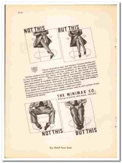 Minimax Company 1938 vintage dental ad Procaine Solution Epinephrin