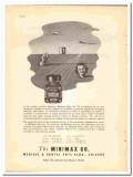 Minimax Company 1938 vintage dental ad Alloy 178 amalgam restoration