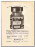 Minimax Company 1938 vintage dental ad Alloy 187 tradition
