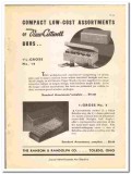 Ransom Randolph Company 1938 vintage dental ad Cutwell Burs compact Ransom Randolph Company 1938 vintage dental ad Cutwell Burs compact