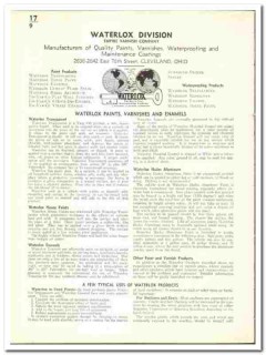 Empire Varnish Company 1942 vintage paint catalog Waterlox enamels Empire Varnish Company 1942 vintage paint catalog Waterlox enamels