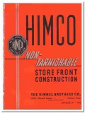 Himmel Brothers Company 1942 vintage store front catalog metal Himco