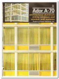 Rusco Industries Inc 1970 vintage window catalog Ador sliding aluminum Rusco Industries Inc 1970 vintage window catalog Ador sliding aluminum