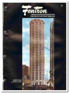 Fentron Industries Inc 1970 vintage window catalog entrances facing