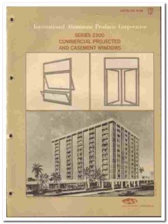 International Aluminum Products Corp 1970 vintage window catalog