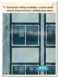 Milco Specialties Inc 1970 vintage window catalog aluminum double hung Milco Specialties Inc 1970 vintage window catalog aluminum double hung