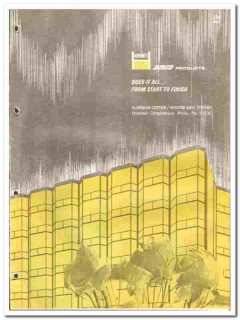 Howmet Corp 1970 vintage window catalog aluminum curtain wall systems