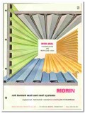 Morin Building Products Company 1970 vintage wall catalog Mor-Wal