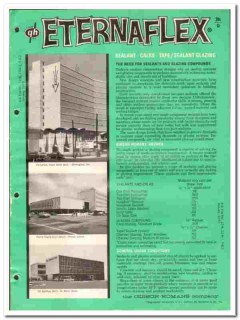 Gibson-Homans Company 1970 vintage paint catalog sealants Eternaflex Gibson-Homans Company 1970 vintage paint catalog sealants Eternaflex