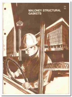 F H Maloney Company 1970 vintage insulation catalog structural gaskets F H Maloney Company 1970 vintage insulation catalog structural gaskets