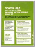3M Company 1977 vintage paint catalog Scotch-Clad coating waterproof 3M Company 1977 vintage paint catalog Scotch-Clad coating waterproof