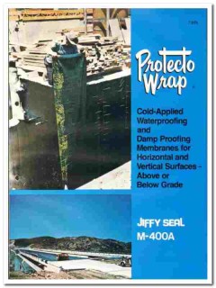 Protecto Wrap Company 1977 vintage paint catalog waterproof Jiffy Seal Protecto Wrap Company 1977 vintage paint catalog waterproof Jiffy Seal