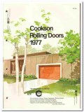 Cookson Company 1977 vintage door catalog rolling service operators Cookson Company 1977 vintage door catalog rolling service operators