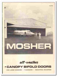 Mosher Doors Inc 1977 vintage catalog canopy bifold Dyna-Seal hangers Mosher Doors Inc 1977 vintage catalog canopy bifold Dyna-Seal hangers