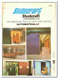 Steelcraft Mfg Company 1977 vintage door catalog Slidecraft sliding Steelcraft Mfg Company 1977 vintage door catalog Slidecraft sliding
