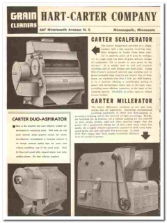 Hart-Carter Company 1941 vintage grain milling catalog cleaning