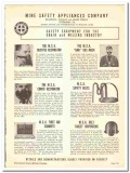 Mine Safety Appliances Company 1941 vintage grain milling catalog