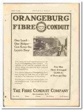 Fibre Conduit Company 1921 vintage electrical ad one load helper