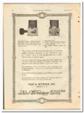 Pass Seymour Inc 1921 vintage electrical ad interior key socket lamp