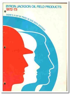 Byron Jackson Inc 1972 vintage oil gas catalog oilfield elevator tongs