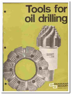 Diamant Boart SA 1972 vintage oil gas catalog oilfield drilling tools