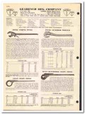 Gearench Mfg Company 1972 vintage oil catalog oilfield tongs tools Gearench Mfg Company 1972 vintage oil catalog oilfield tongs tools